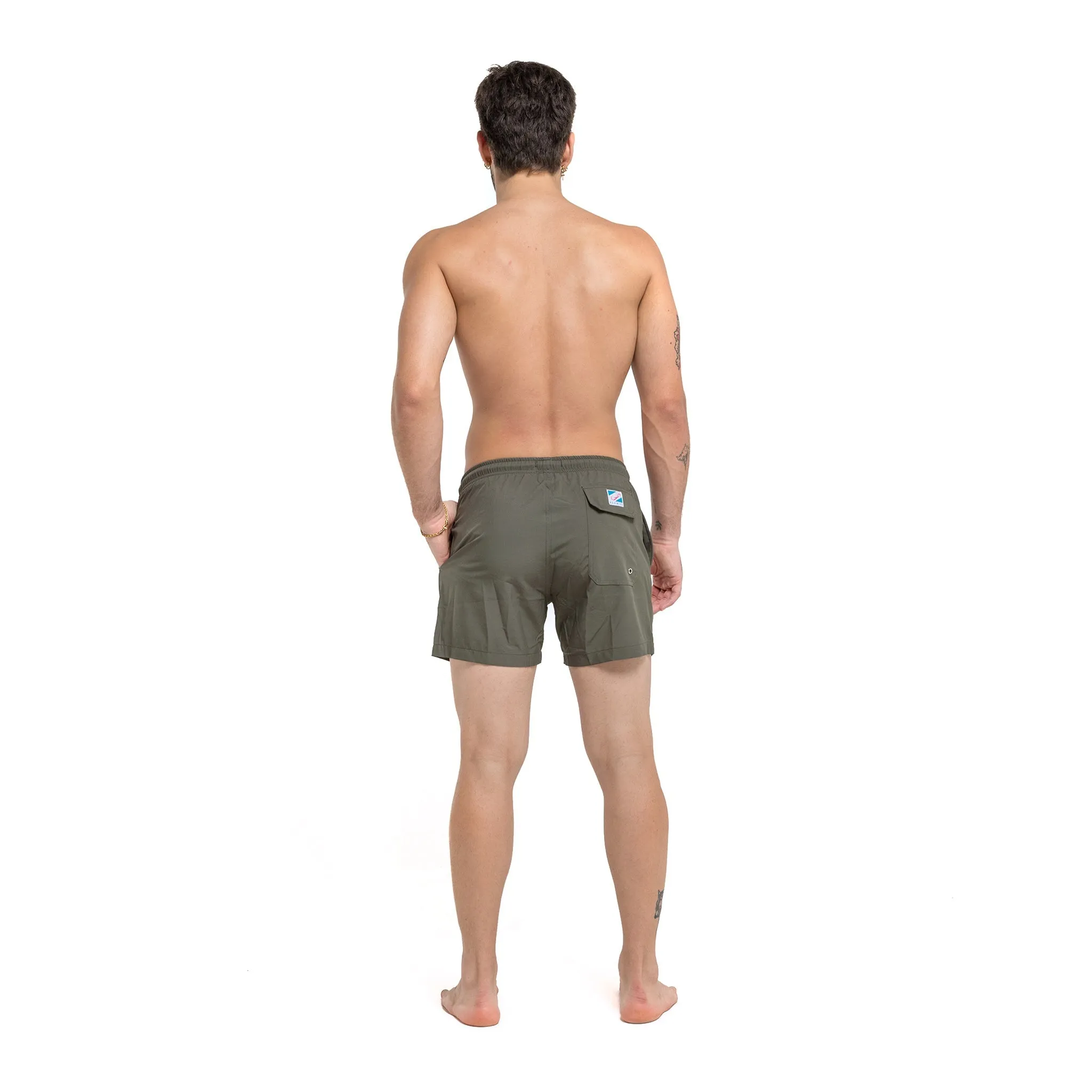Green - 5" Swim Trunks sold by Bermies product image thumbnail 4