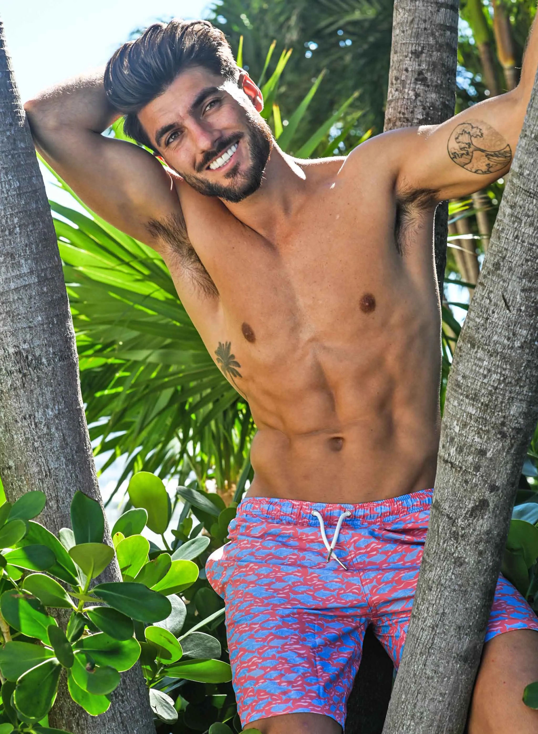 Tuna - 7" Swim Trunks sold by Bermies