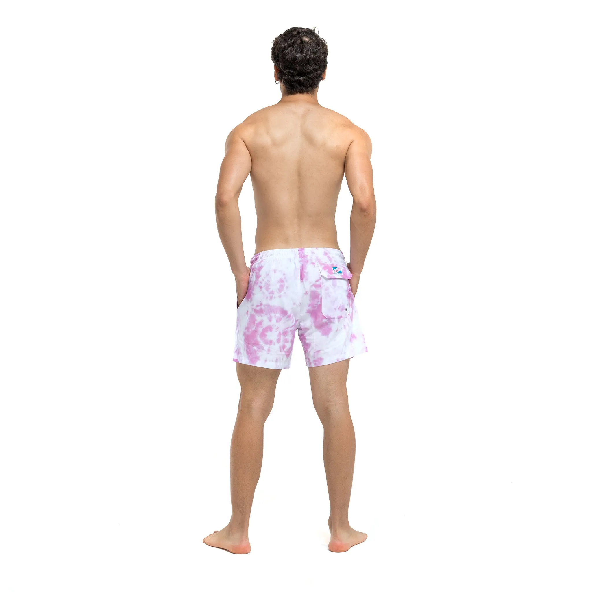 Purple Tie Dye - 5" Swim Trunks sold by Bermies product image thumbnail 4