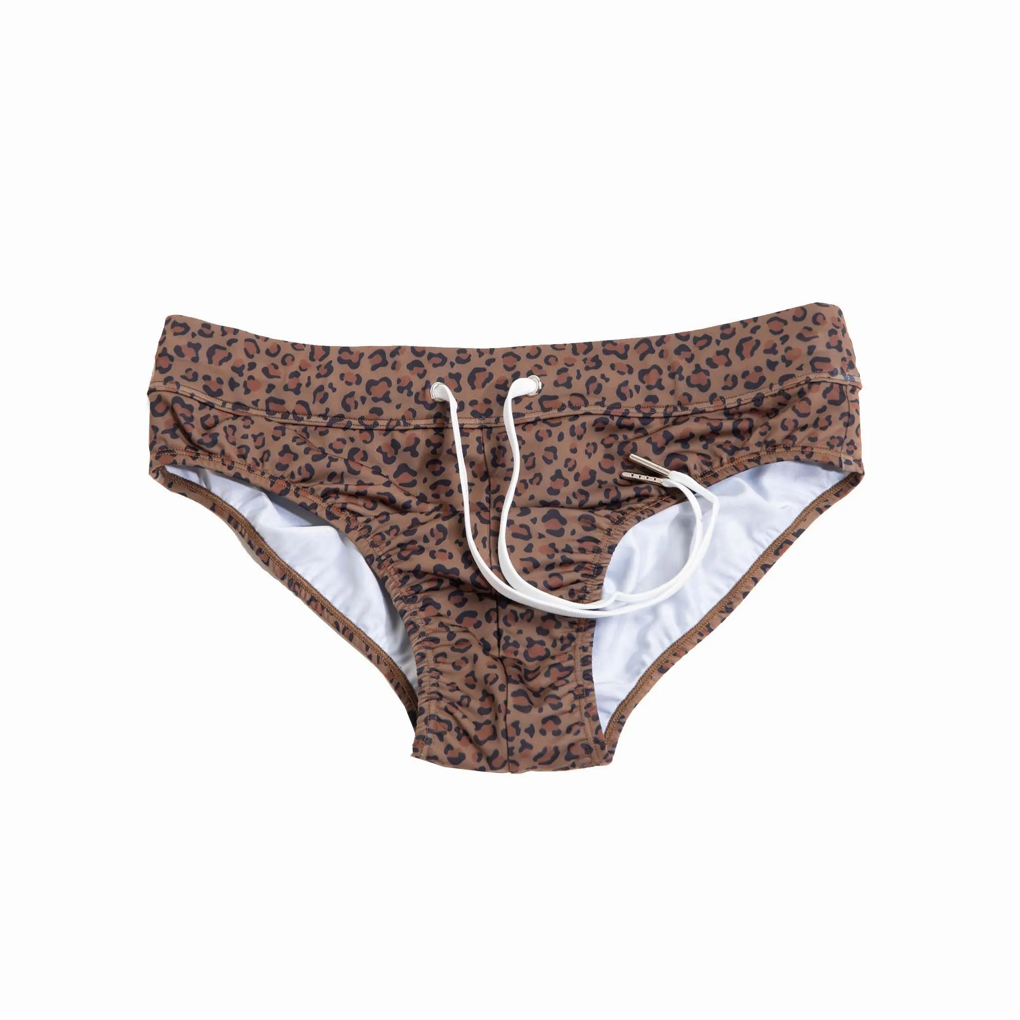 Leopard - Swim Brief sold by Bermies