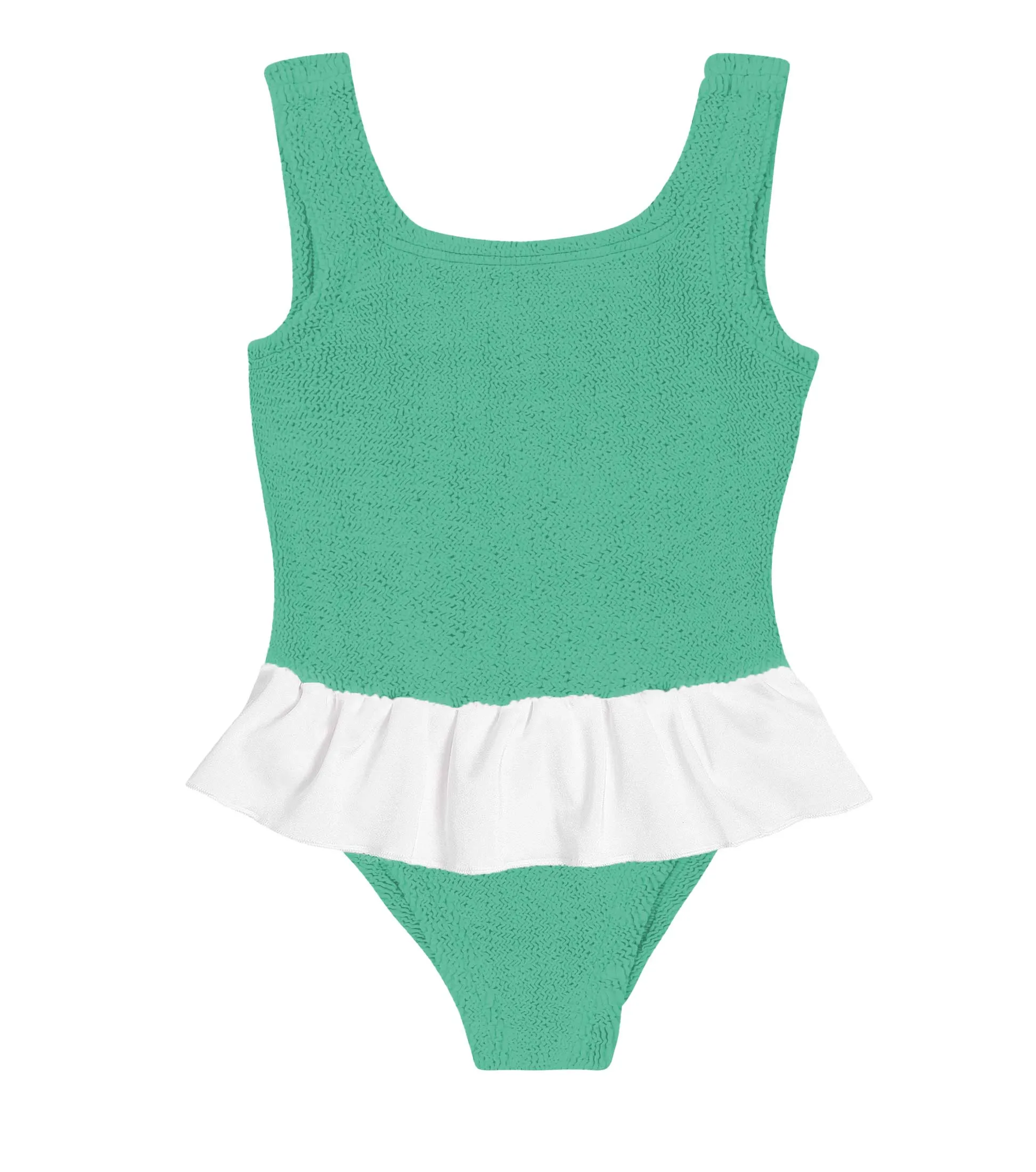 Peppermint - Girls Onepiece Stretch sold by Bermies