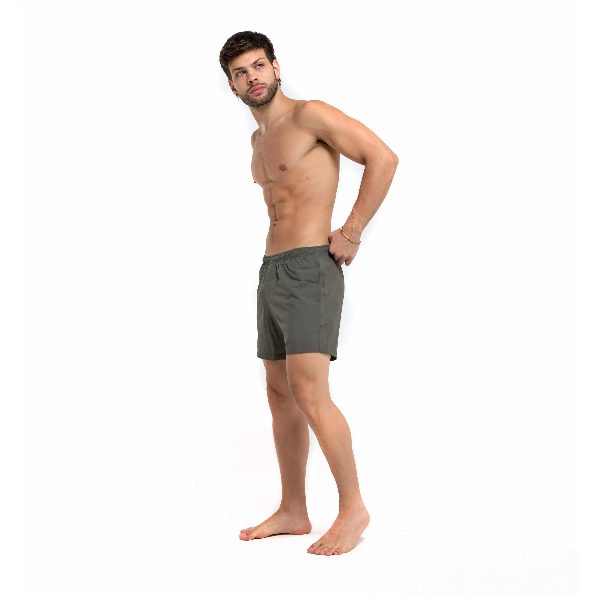 Performance Gym Short + Compression Liner - Green sold by Bermies product image thumbnail 4