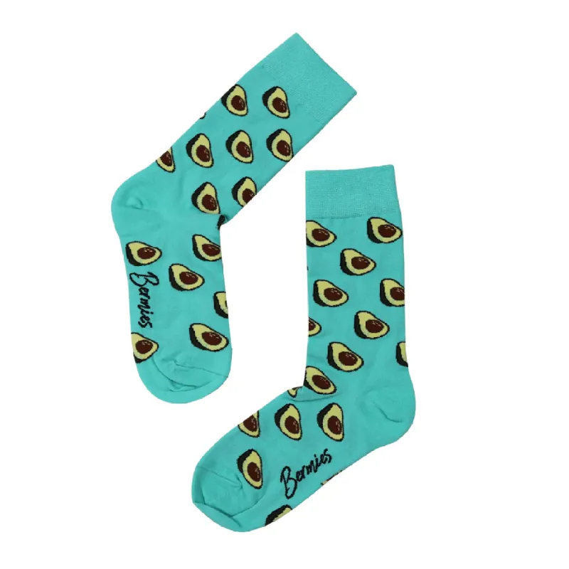 Free Socks Green Avocado sold by Bermies