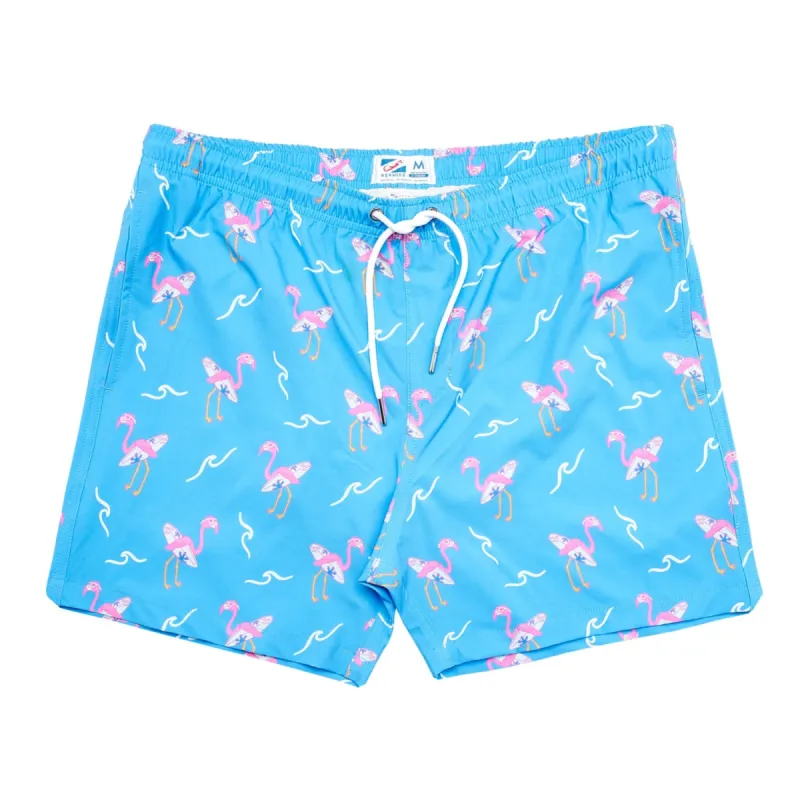 Surfing Flamingo sold by Bermies