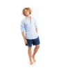 Linen ShIrt - Blue sold by Bermies