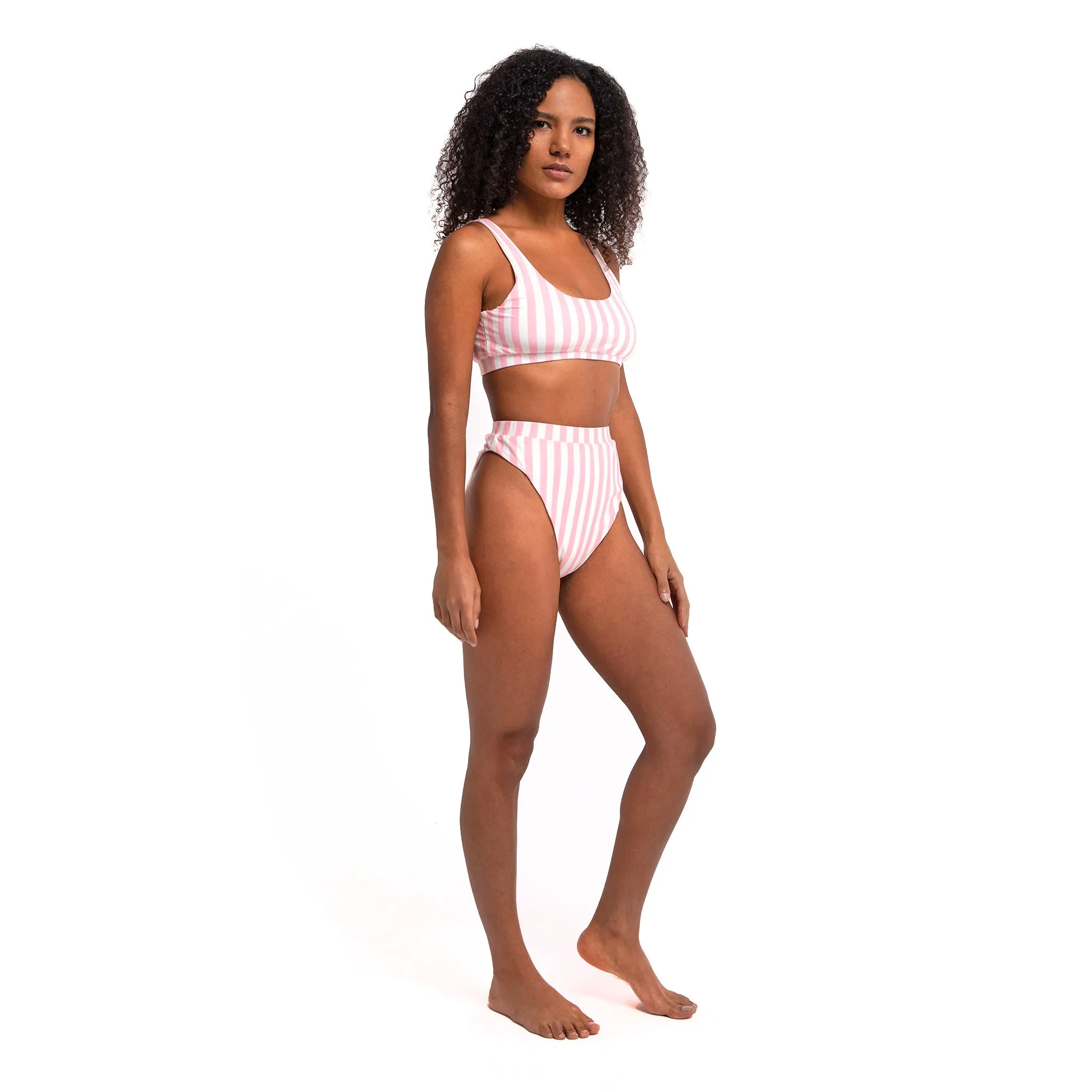 Pink Stripes - bikini sold by Bermies product image thumbnail 4