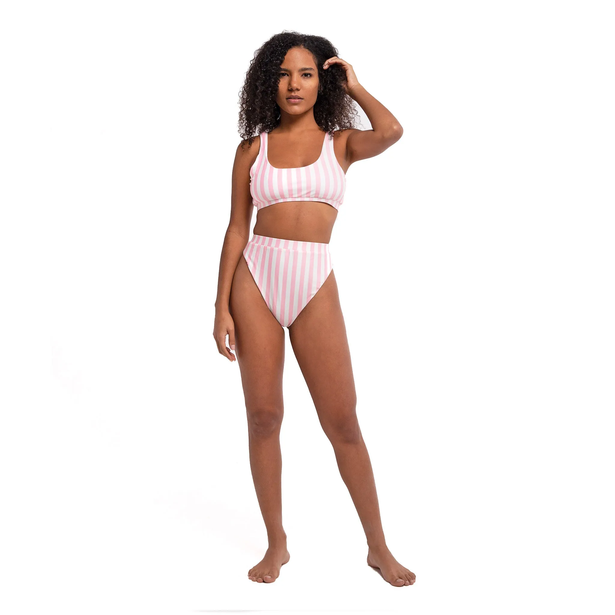Pink Stripes - bikini sold by Bermies product image thumbnail 2