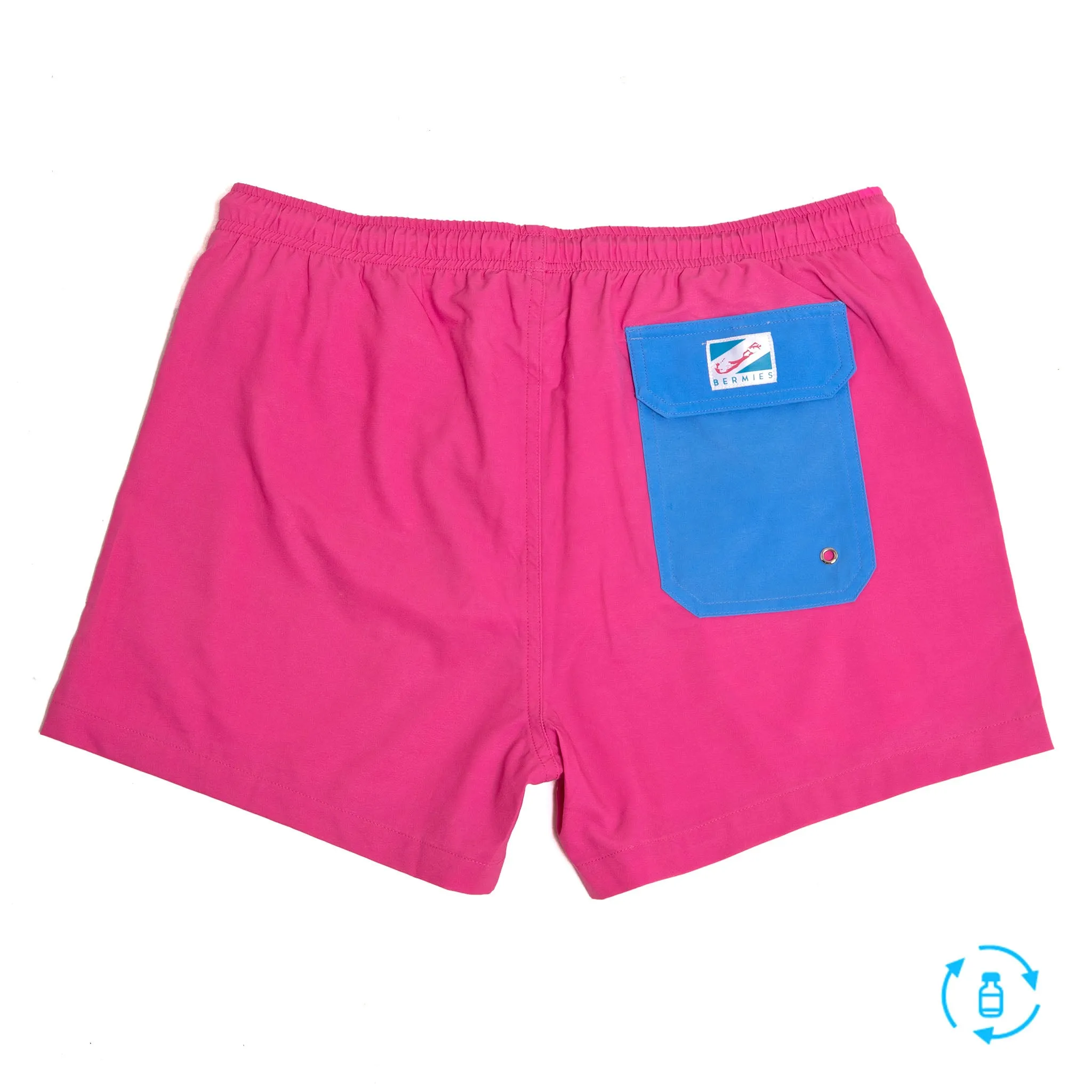 Magenta Blue Pocket - 3.5" Swim Trunks sold by Bermies product image thumbnail 2