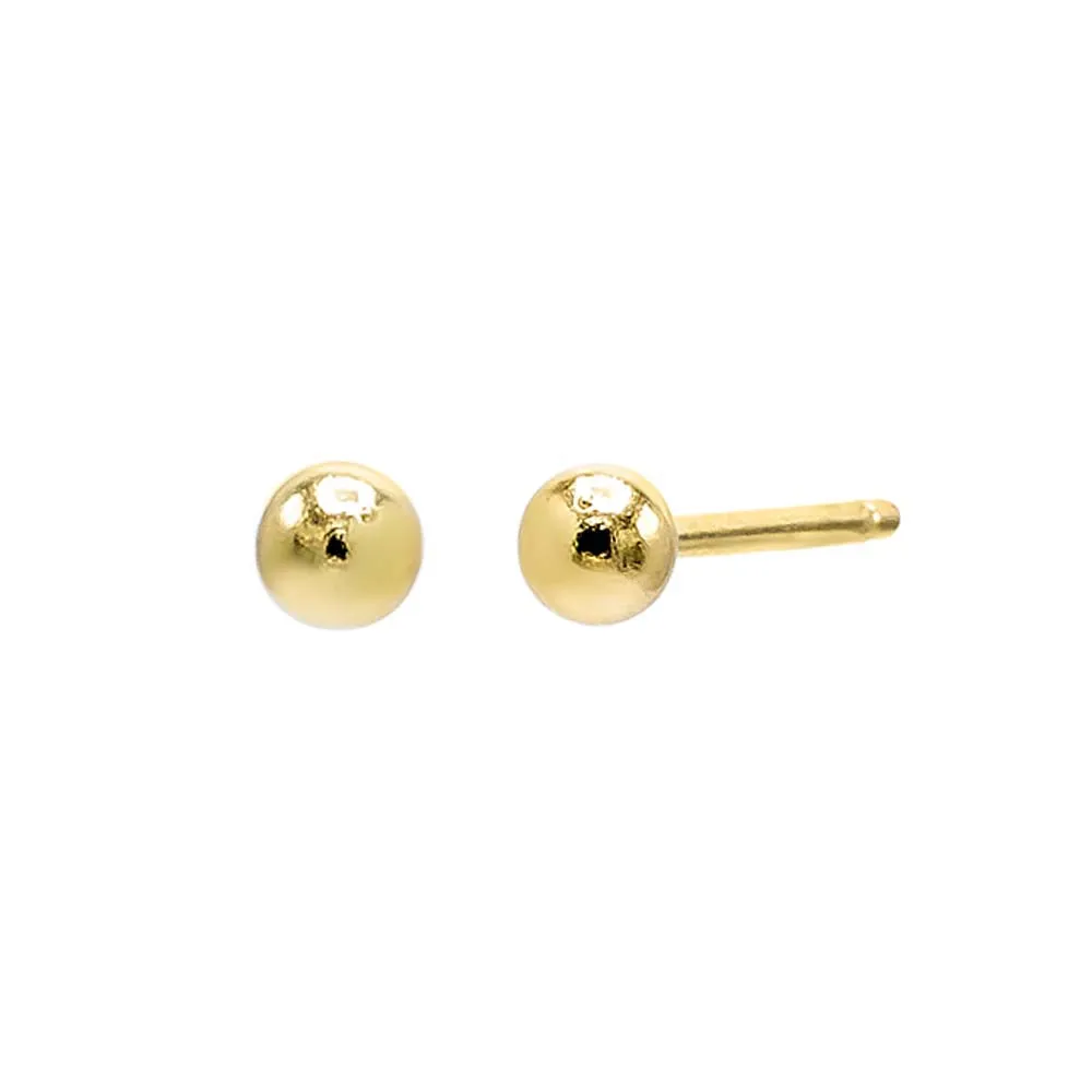 Mini Ball Stud Earring sold by Adina Eden's