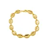 Solid Chunky Mariner Link Bracelet sold by Adina Eden's