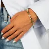 Solid Chunky Mariner Link Bracelet sold by Adina Eden's