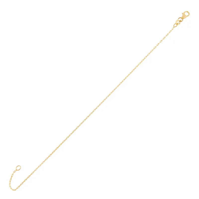 XS Link Chain Bracelet 14K sold by Adina Eden's
