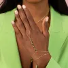 Multi Marquise CZ Hand Chain sold by Adina Eden's