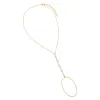 Multi Marquise CZ Hand Chain sold by Adina Eden's