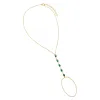 Multi Marquise CZ Hand Chain sold by Adina Eden's