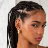 Solid Indented On The Ear Stud Earring sold by Adina Eden's