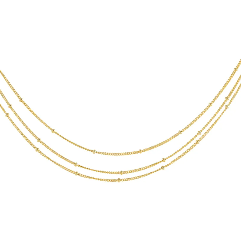 Multi Ball Chain Necklace sold by Adina Eden's