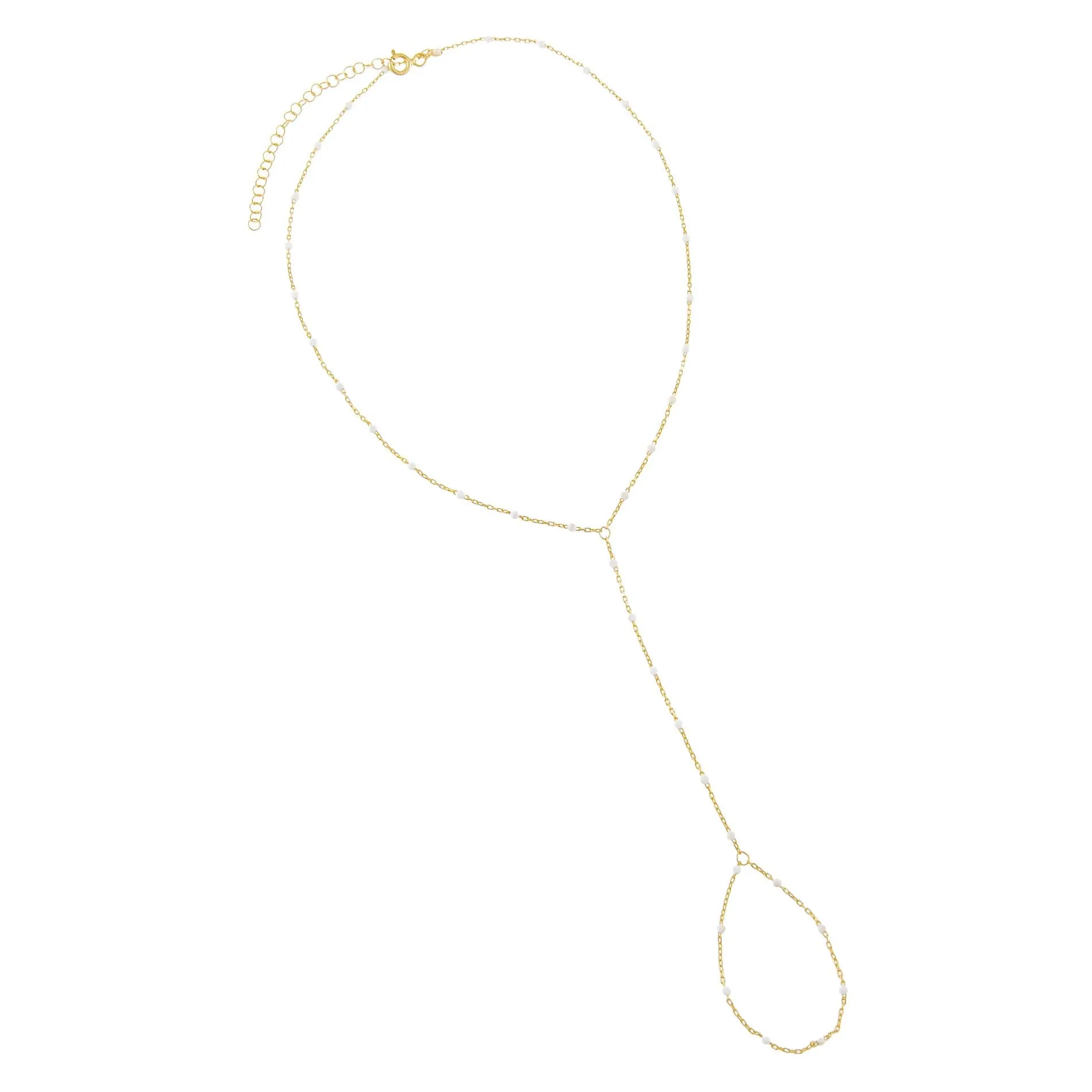 Enamel Bead Hand Chain sold by Adina Eden's product image thumbnail 3