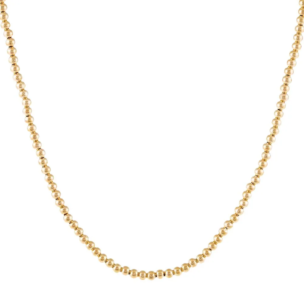 Beaded Ball Necklace sold by Adina Eden's product image thumbnail 4