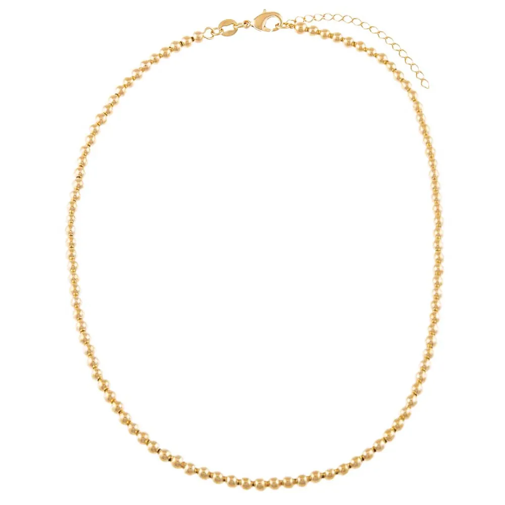 Beaded Ball Necklace sold by Adina Eden's product image thumbnail 3