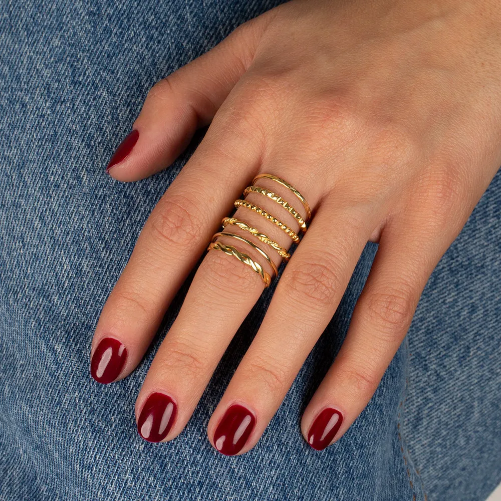 Ultra Solid Ring Combo Set sold by Adina Eden's product image thumbnail 2