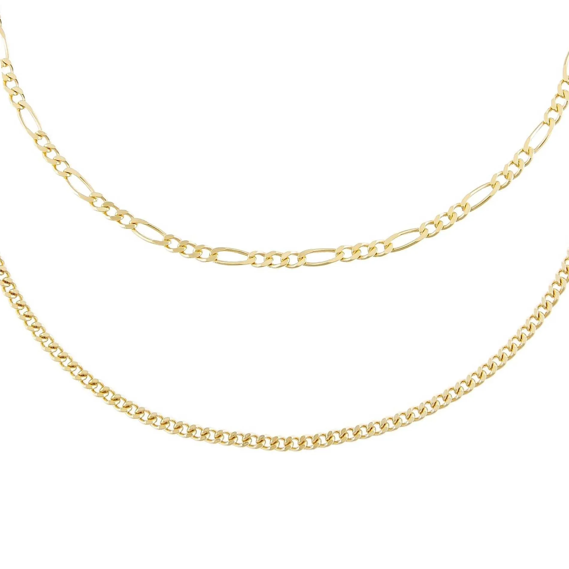 Cuban x Figaro Anklet Combo Set sold by Adina Eden's