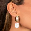 Vintage Pearl Drop Stud Earring sold by Adina Eden's