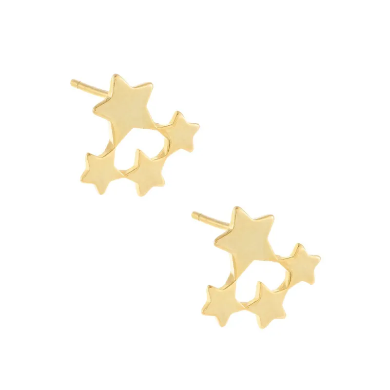 Multi Star Stud Earring sold by Adina Eden's
