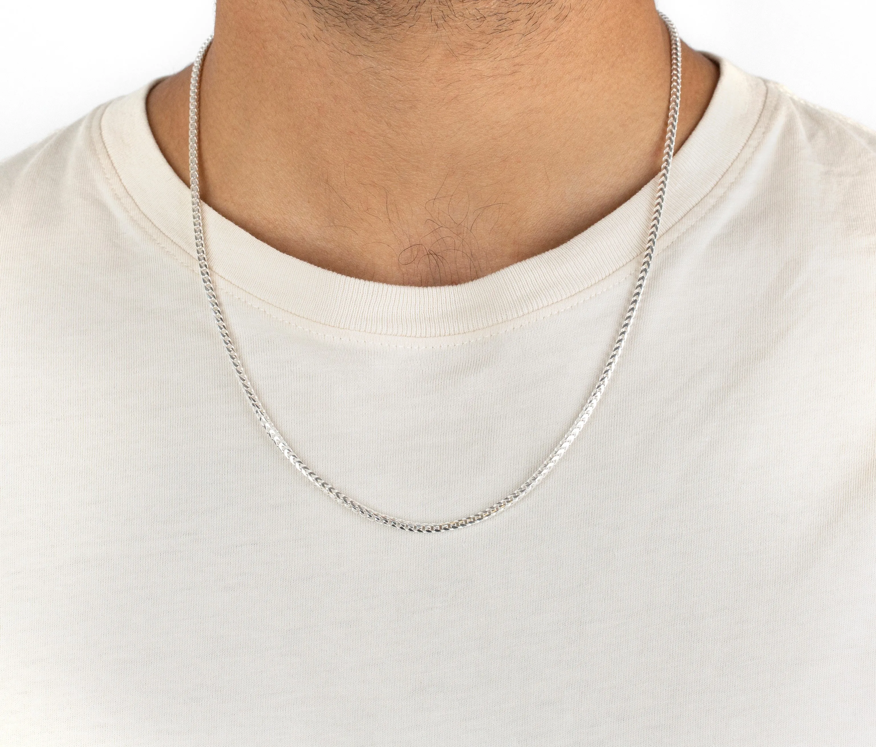 Men's Franco Chain Necklace sold by Adina Eden's product image thumbnail 2