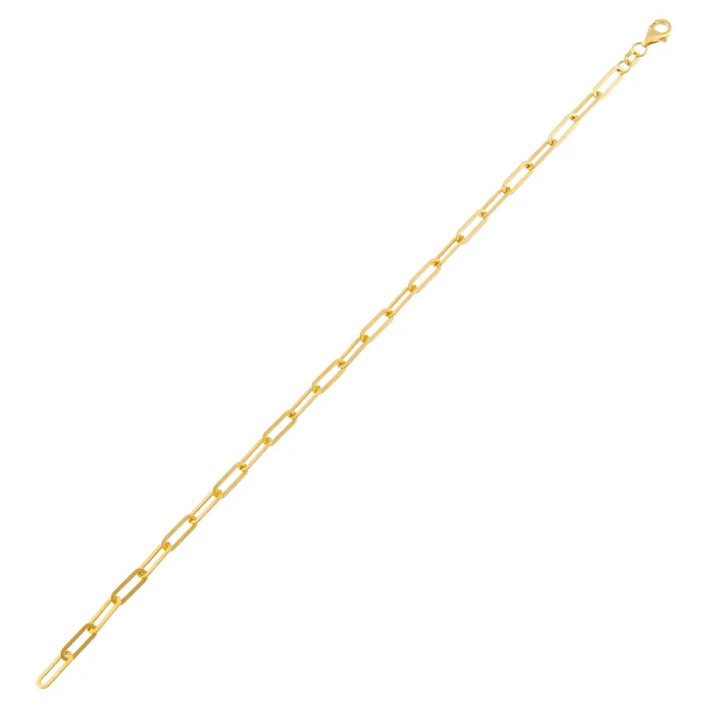 Thin Oval Link Bracelet sold by Adina Eden's