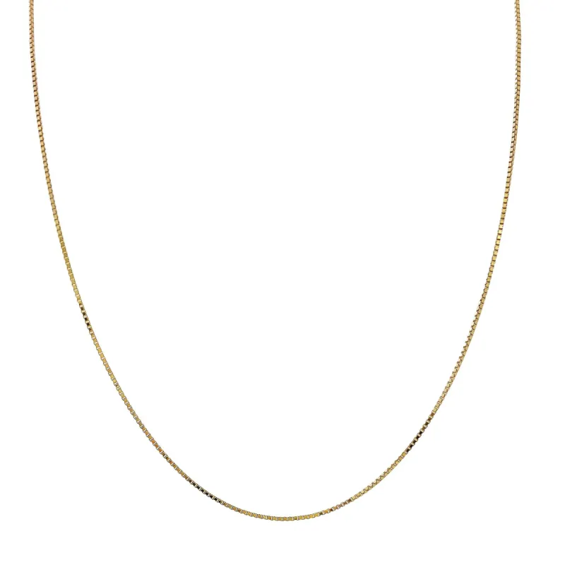 Box Chain Necklace sold by Adina Eden's