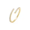 Pavé Thin Wrap Ring sold by Adina Eden's
