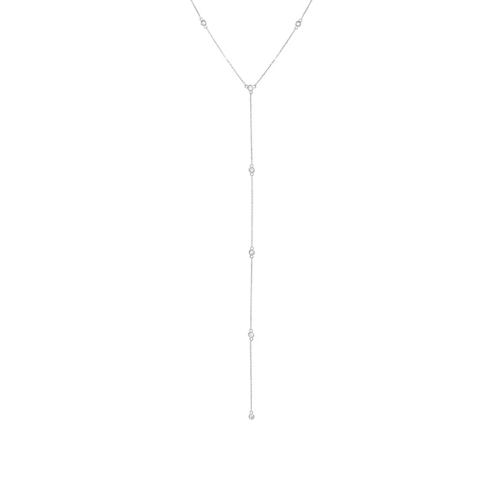 Diamond By The Yard Lariat 14K sold by Adina Eden's product image thumbnail 3