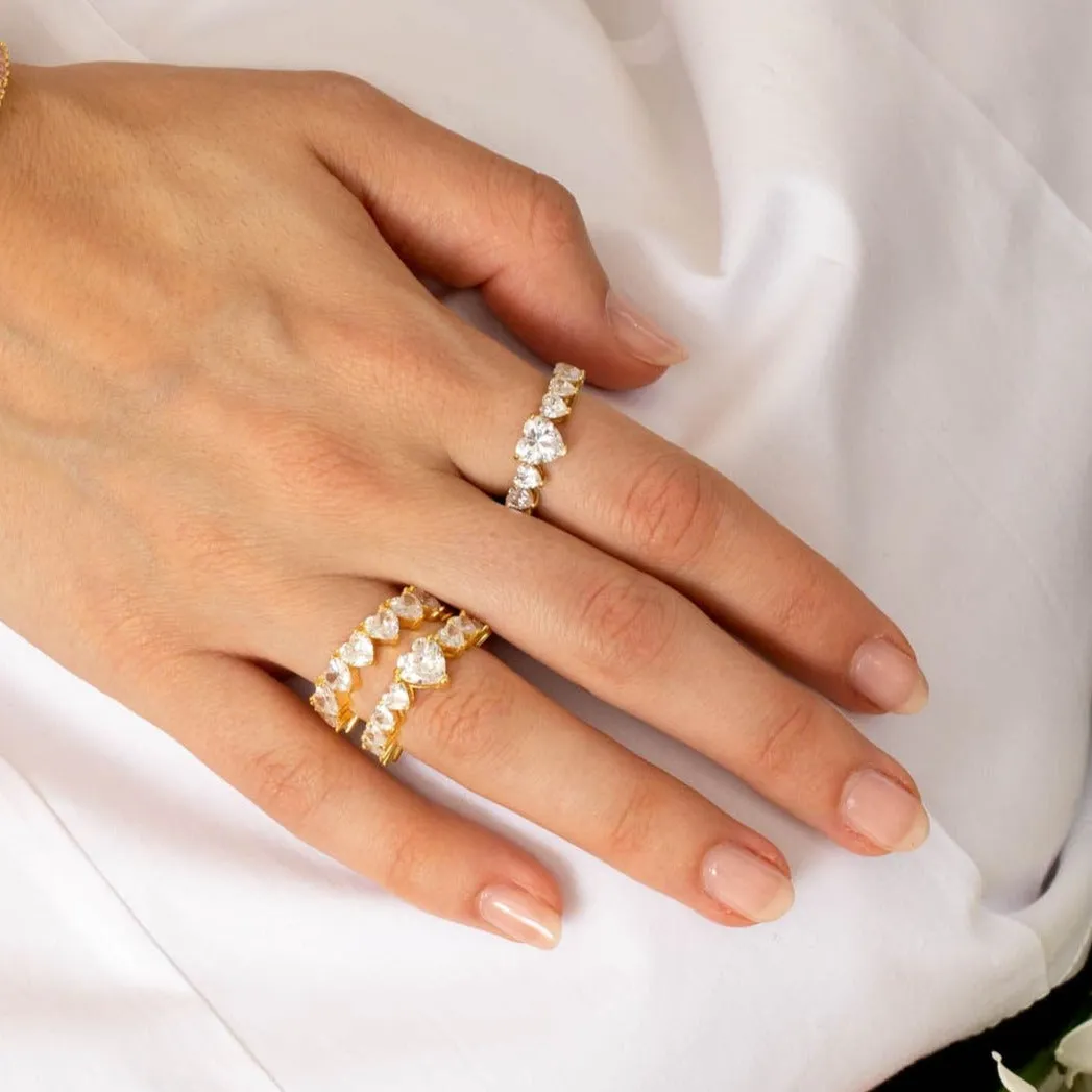 Heart Eternity Band sold by Adina Eden's product image thumbnail 2