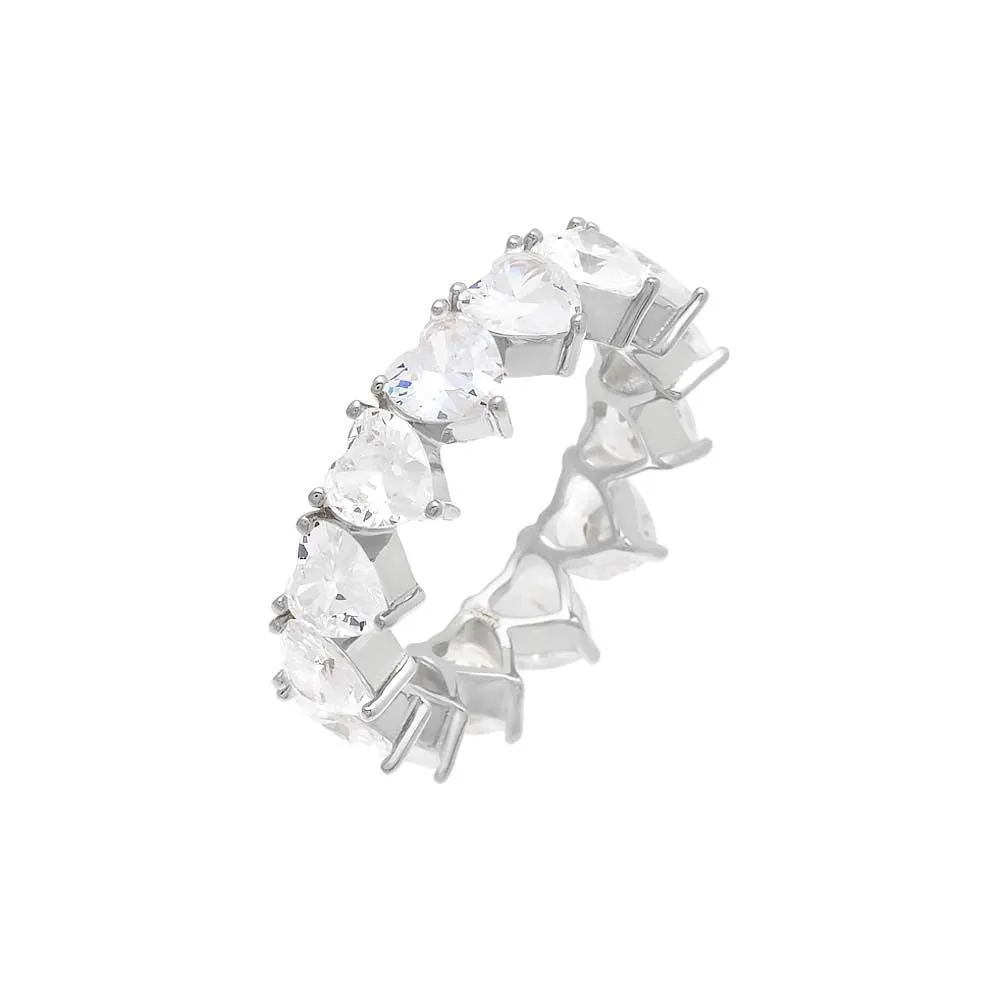 Heart Eternity Band sold by Adina Eden's product image thumbnail 4