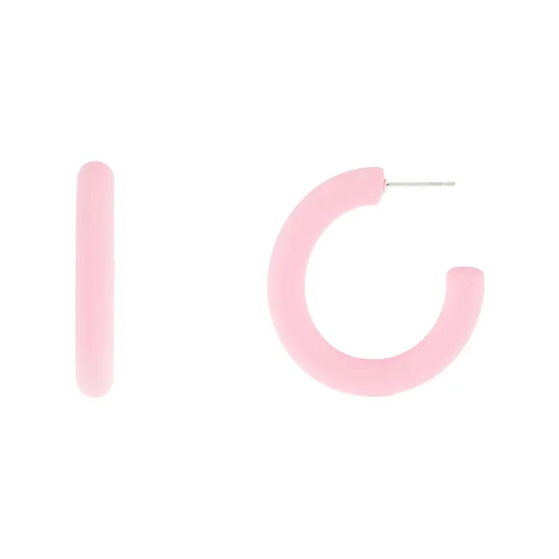 Colored Hoop Earring sold by Adina Eden's