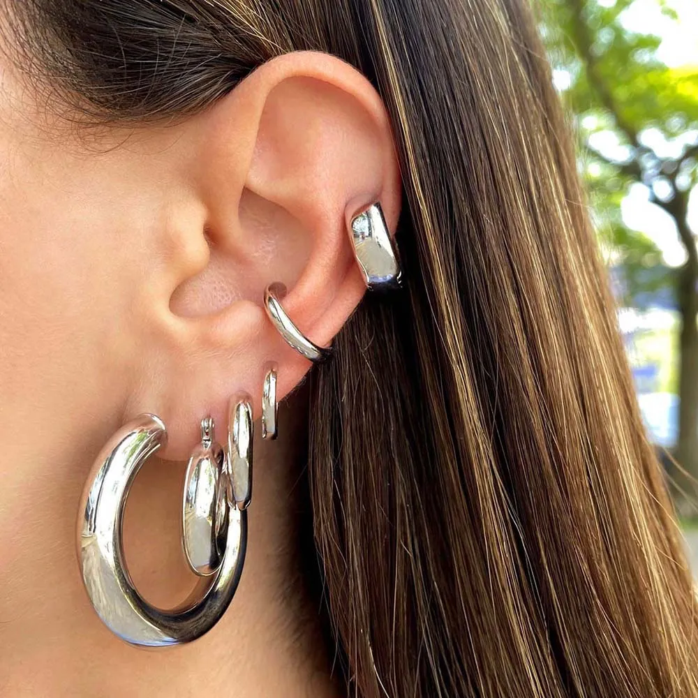 Tubular Solid Ear Cuff sold by Adina Eden's product image thumbnail 5