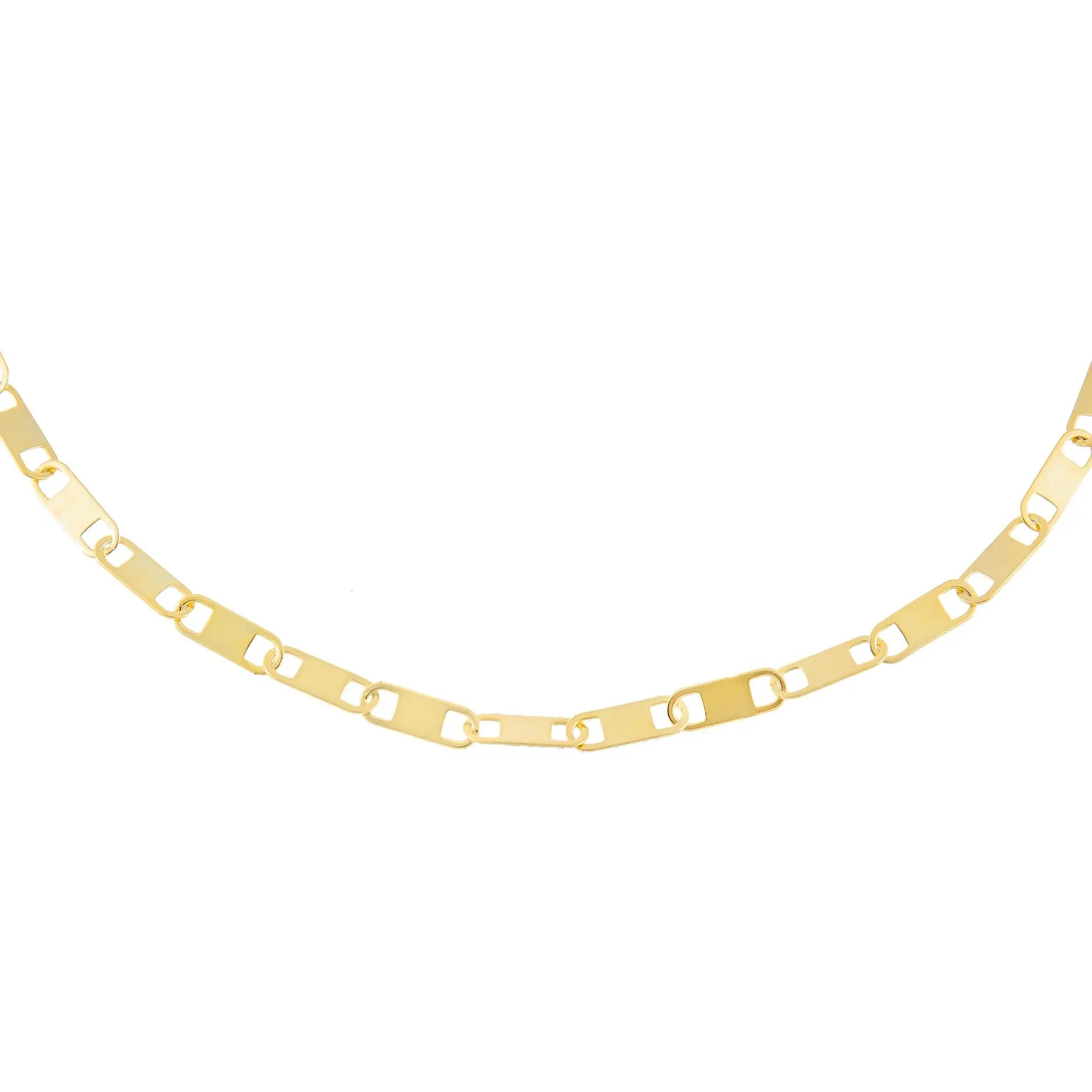 Interlocked Link Necklace sold by Adina Eden's