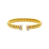 Pave Wide Snake Open Claw Bangle Bracelet sold by Adina Eden's