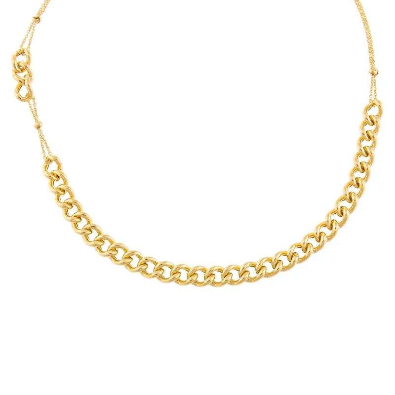 Chunky Chain Link Choker sold by Adina Eden's