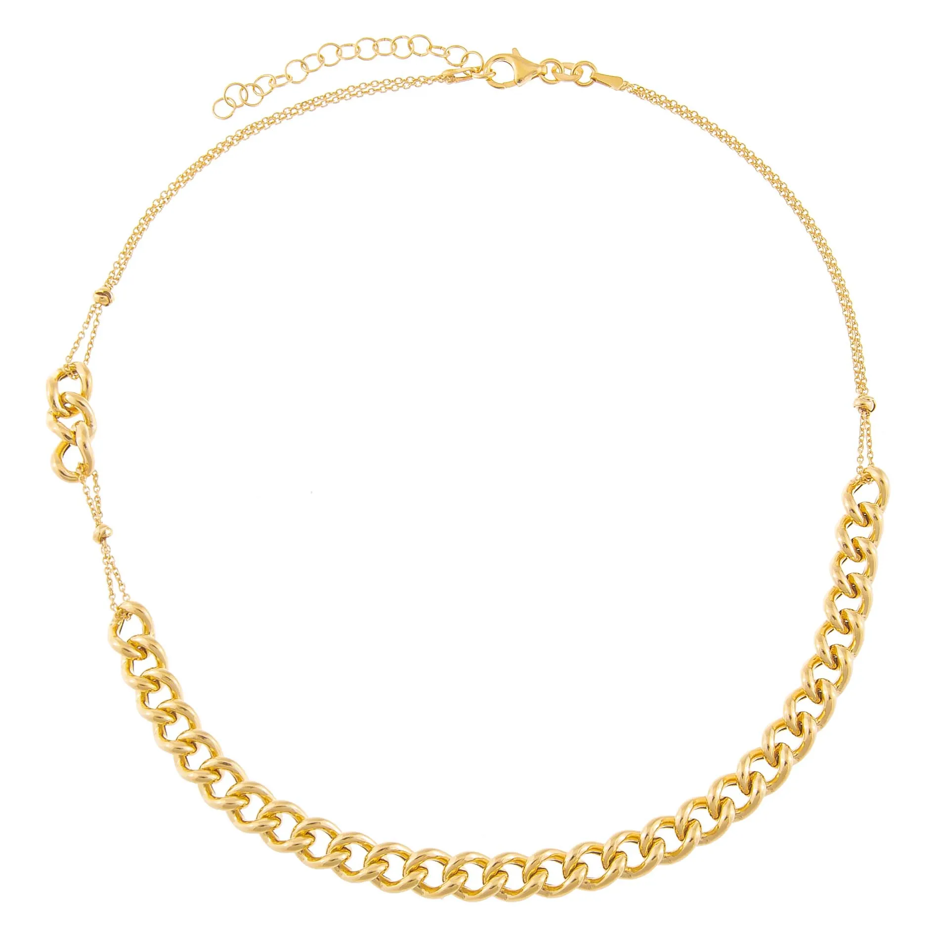 Chunky Chain Link Choker sold by Adina Eden's product image thumbnail 2