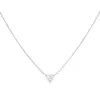 Diamond Mini Heart Necklace 14K sold by Adina Eden's
