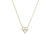 Mom Cutout Heart Pendant Necklace sold by Adina Eden's