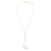 Pearl Dangling Lariat sold by Adina Eden's