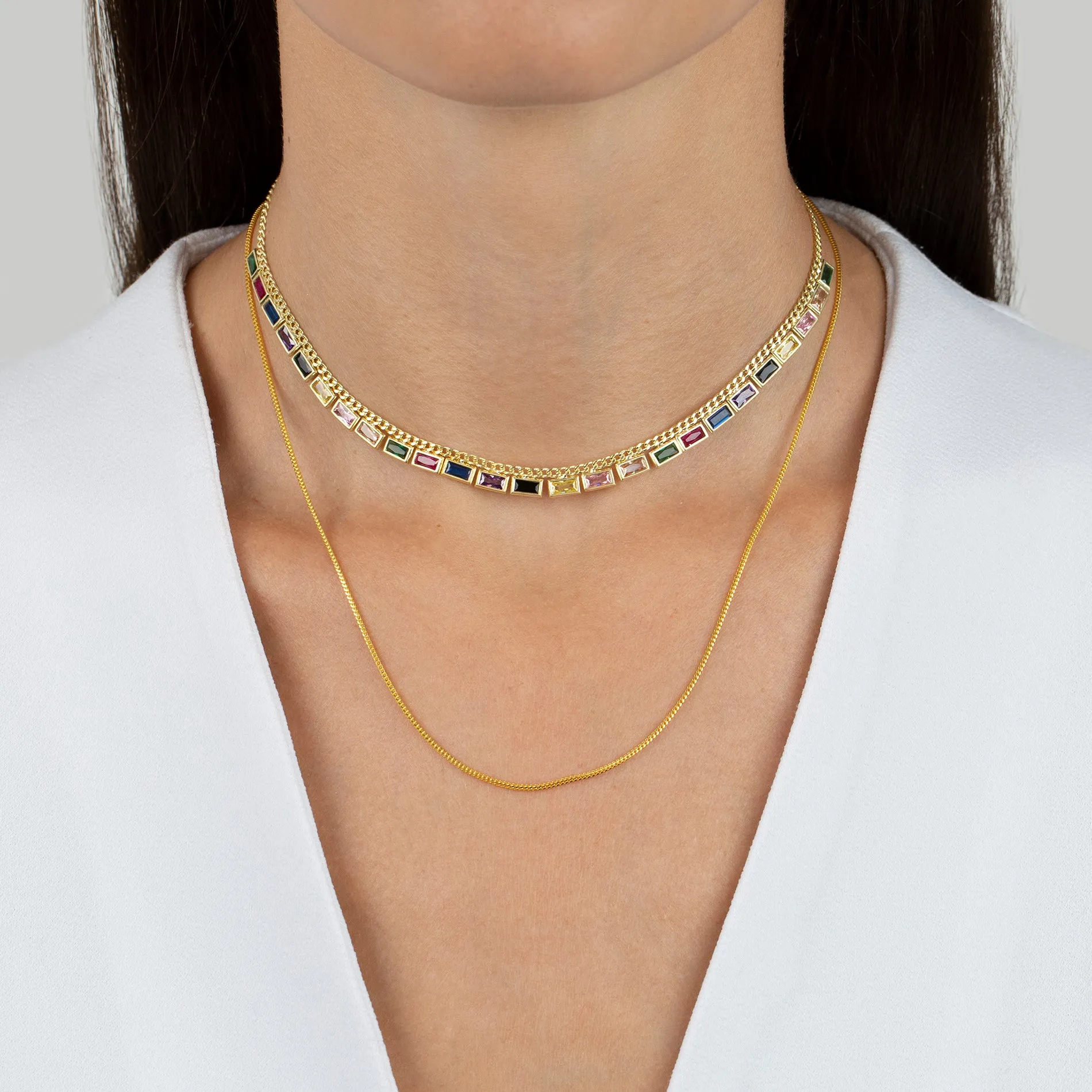 Franco Chain Necklace sold by Adina Eden's product image thumbnail 2