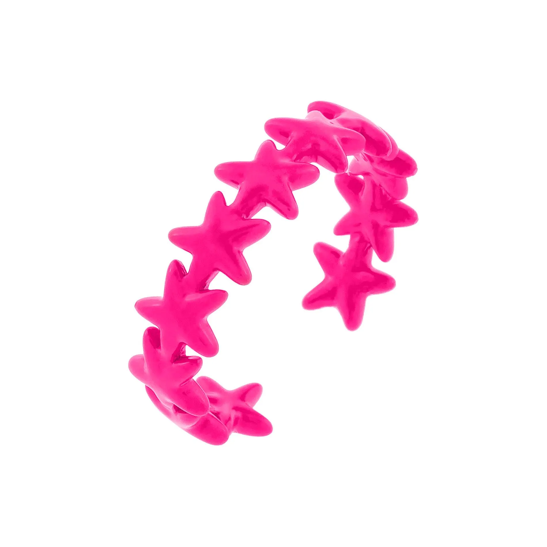 Enamel Multi Star Ring sold by Adina Eden's product image thumbnail 4