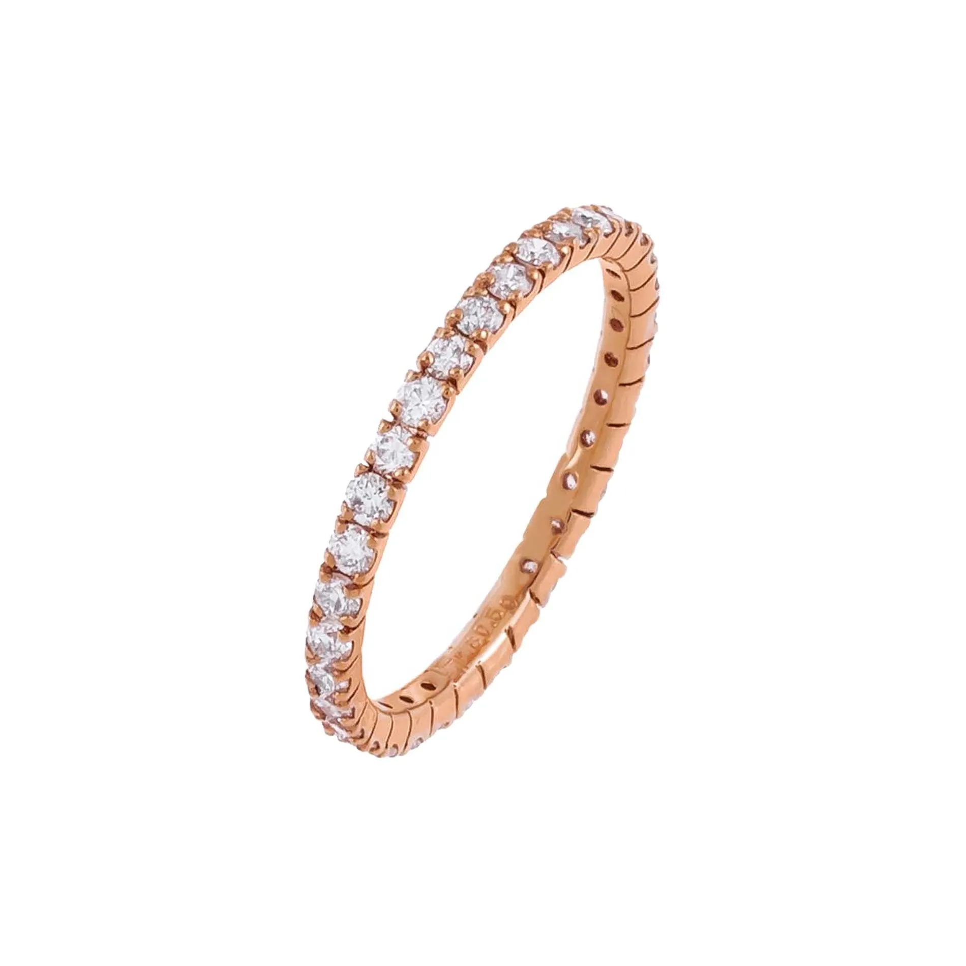 Diamond Thin Band 14K sold by Adina Eden's product image thumbnail 3