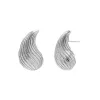 Ridged Shell Stud Earring sold by Adina Eden's