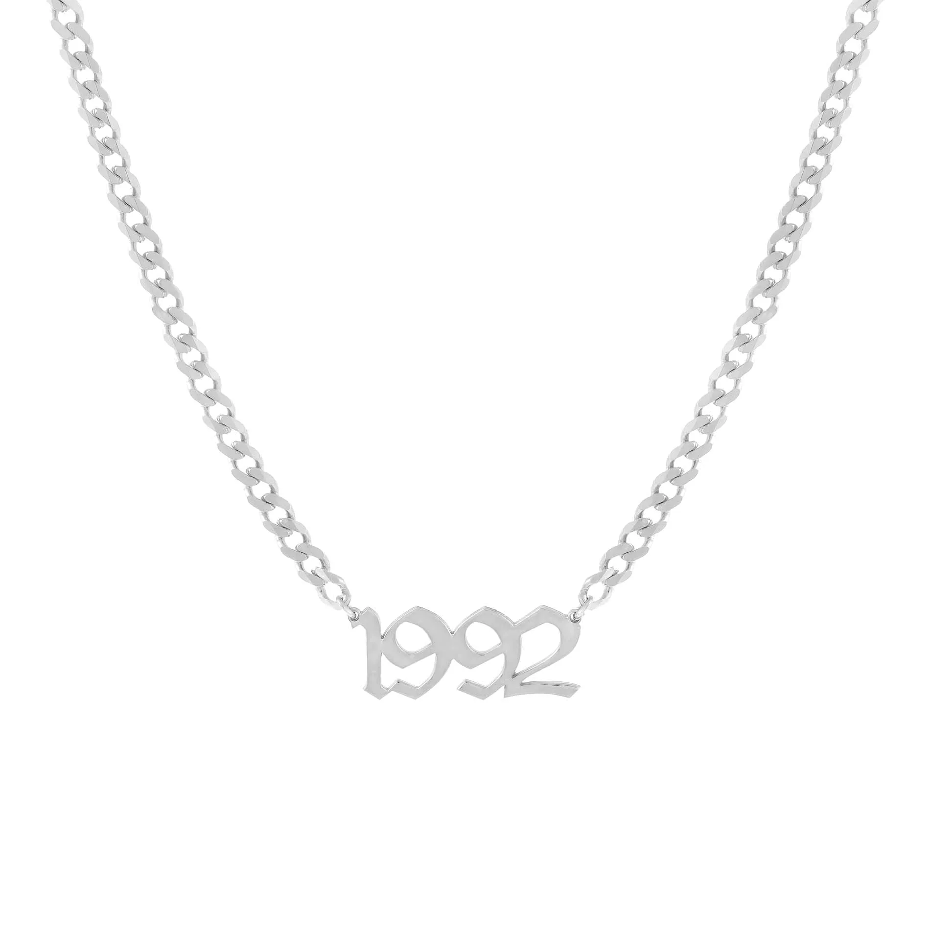 Men's Gothic Year Necklace sold by Adina Eden's product image thumbnail 3