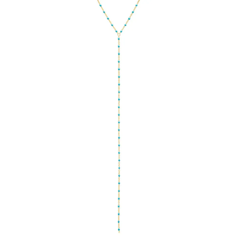 Enamel Beaded Lariat sold by Adina Eden's product image thumbnail 3